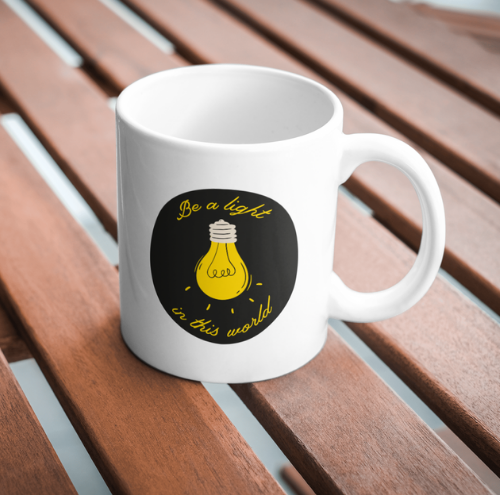 Be a Light in This World Mug
